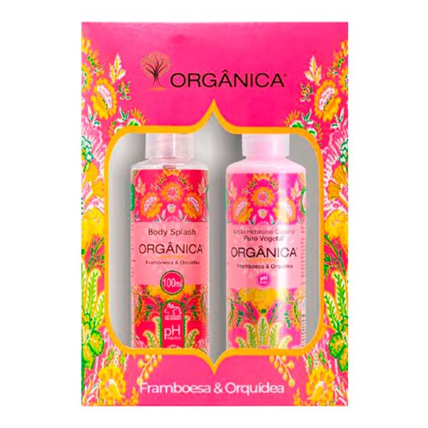 Kit Body Splash Orgânica Mix 100ml + Hidratante 100ml