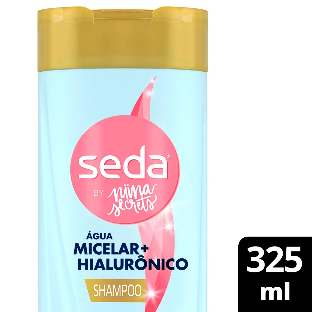 Shampoo Seda By Niina Secrets Água Micelar + Hialurônico 325 ML - Drogaria  Sao Paulo