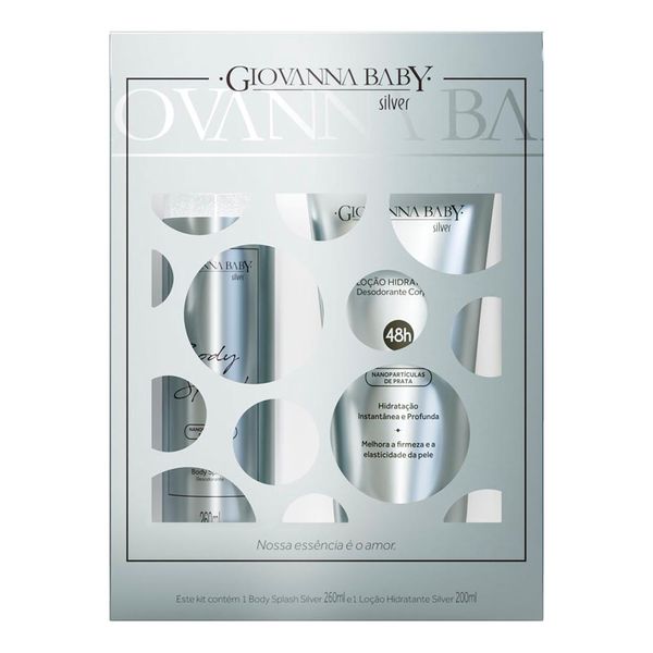 Kit Body Splash Solver 260ml + Loção Hidratante 200ml