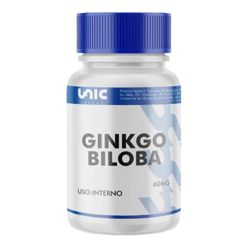 Ginkgo Biloba 60Mg 60 Cápsulas
