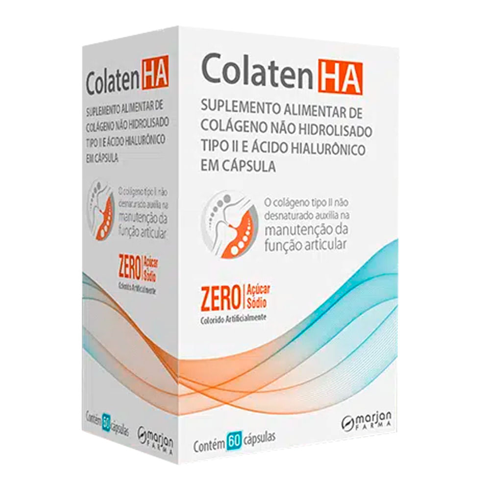 Colágeno Tipo II Colaten HA 60 cápsulas: Compre online