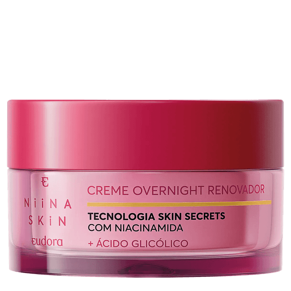 Eudora Niina Secrets Niina Skin Overnight Renovador - Creme Facial Noturno 45ml