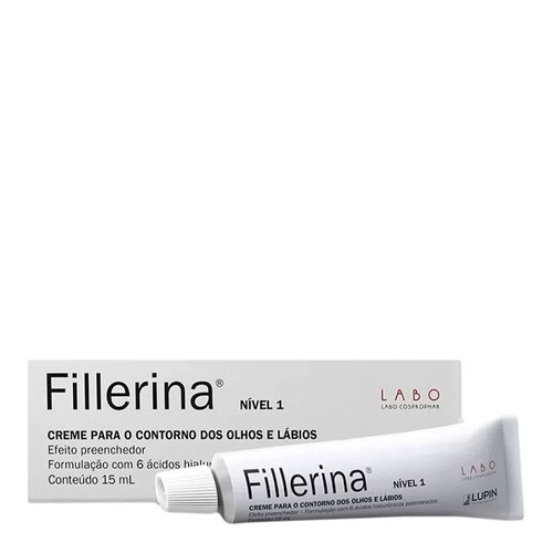 Creme-Facial-Fillerina-Para-Olhos-E-Labios-Nivel-1---15ml Creme-Facial-Fillerina-Para-Olhos-E-Labios-Nivel-1---15ml