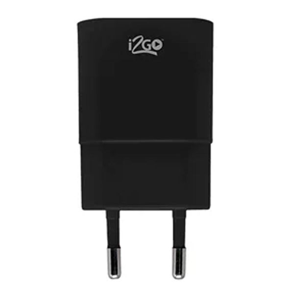 Tomada Carregador I2GO USB Preto 1 Unidade