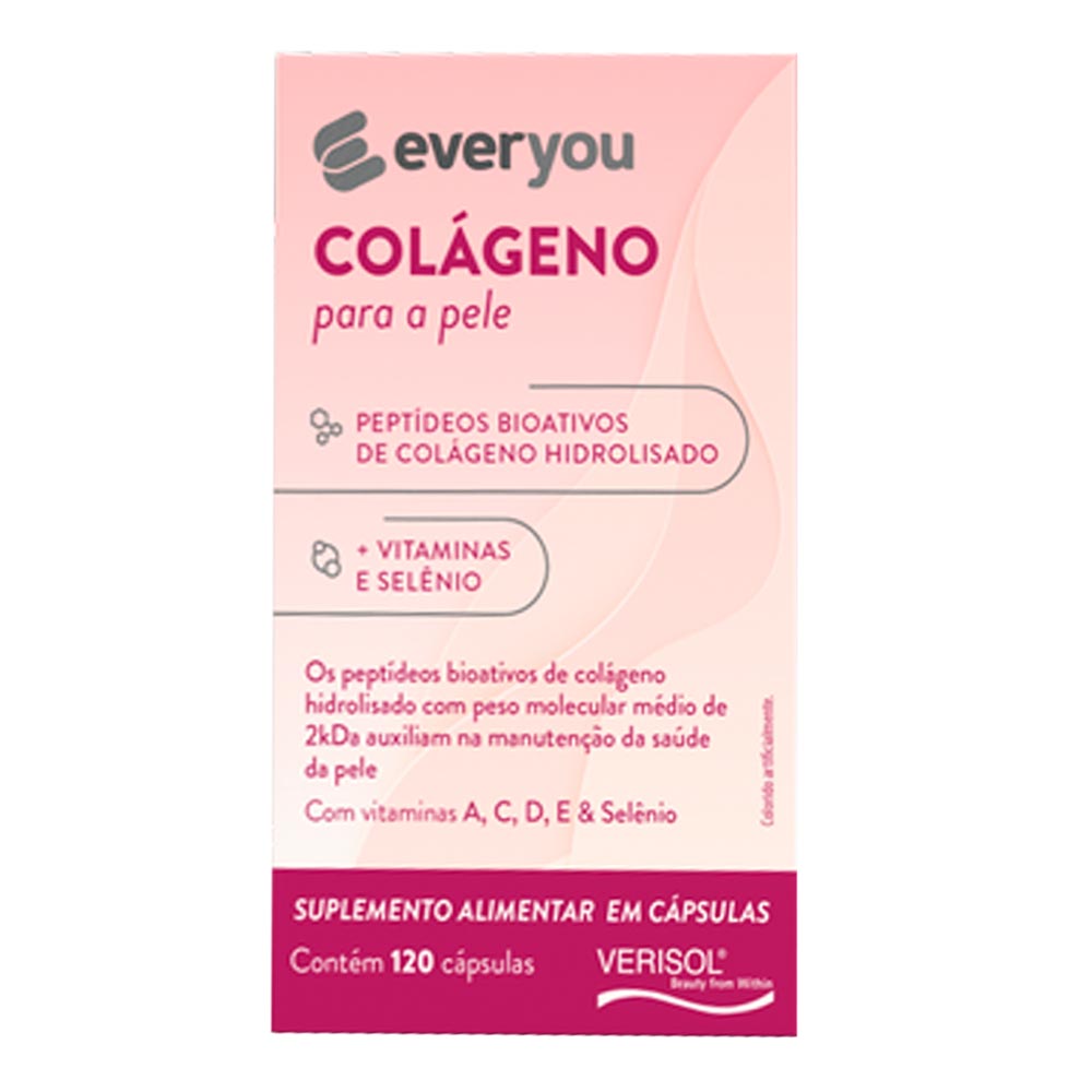 Colágeno Verisol + Vitaminas Ever You 120 Cápsulas