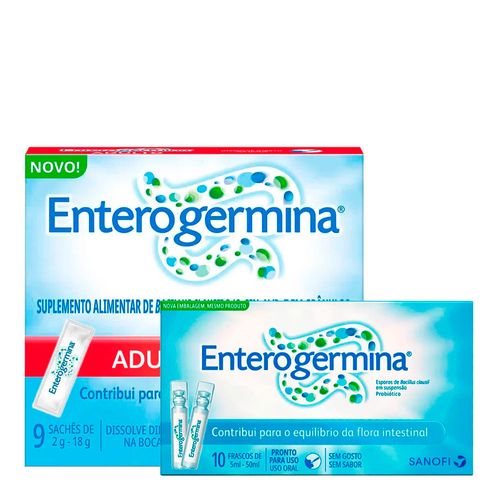 Kit-Probiotico-Enterogermina-Adulto-Sabor-Laranja-9-Saches--Enterogermina-5ml-Sanofi-10-Frascos