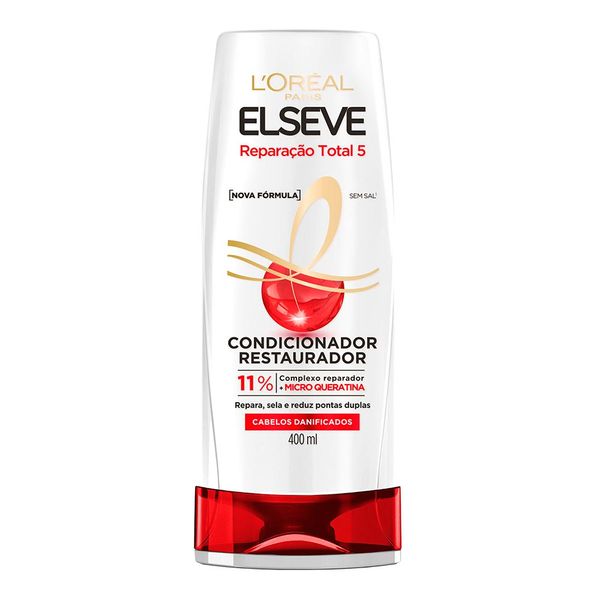 Condicionador L'Oréal Paris Elseve Reparação Total 5 400ml