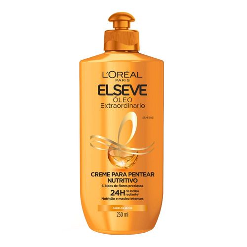 Creme Para Pentear Elseve Óleo Extraordinário L'oréal 250Ml