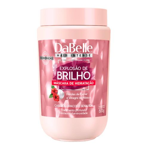 801917-Mascara-de-Hidratacao-Dabelle-Explosao-de-Brilho-800g 801917-Mascara-de-Hidratacao-Dabelle-Explosao-de-Brilho-800g