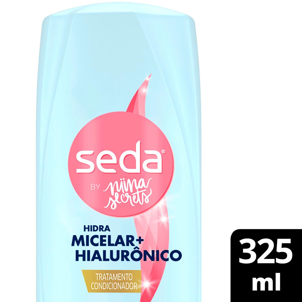 Shampoo Seda By Niina Secrets Água Micelar + Hialurônico 325ml