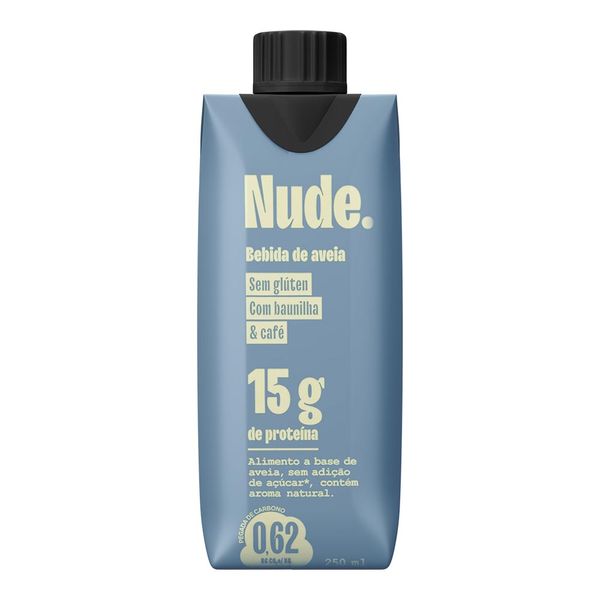 Bebida a Base de Aveia Nude Baunilha e Café 250ml