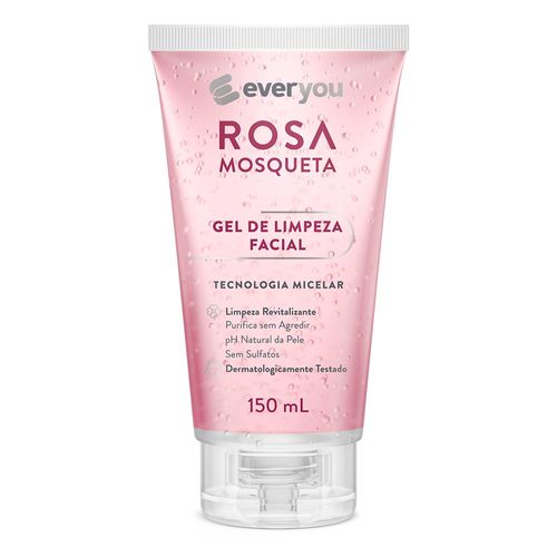 Gel De Limpeza Facial Ever You Rosa Mosqueta 150Ml