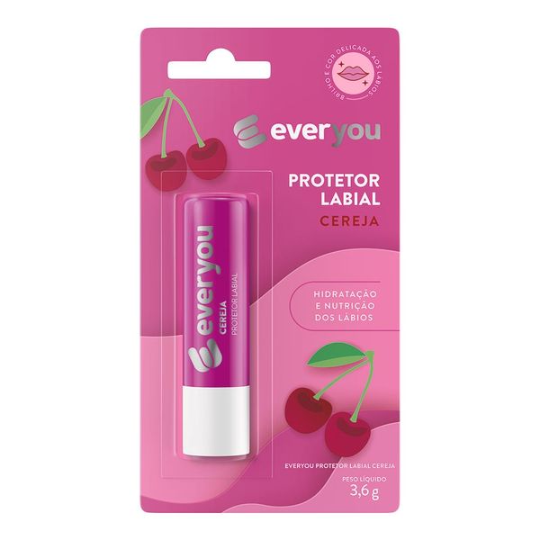 Protetor Labial Ever You Cereja 3,6g