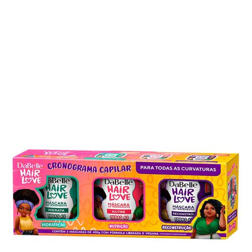 803413---Kit-Mascaras-de-Tratamento-Dabelle-Hair-Love-Cronograma-Capilar-3-Unidades-400ml-Cada-1 803413---Kit-Mascaras-de-Tratamento-Dabelle-Hair-Love-Cronograma-Capilar-3-Unidades-400ml-Cada-1