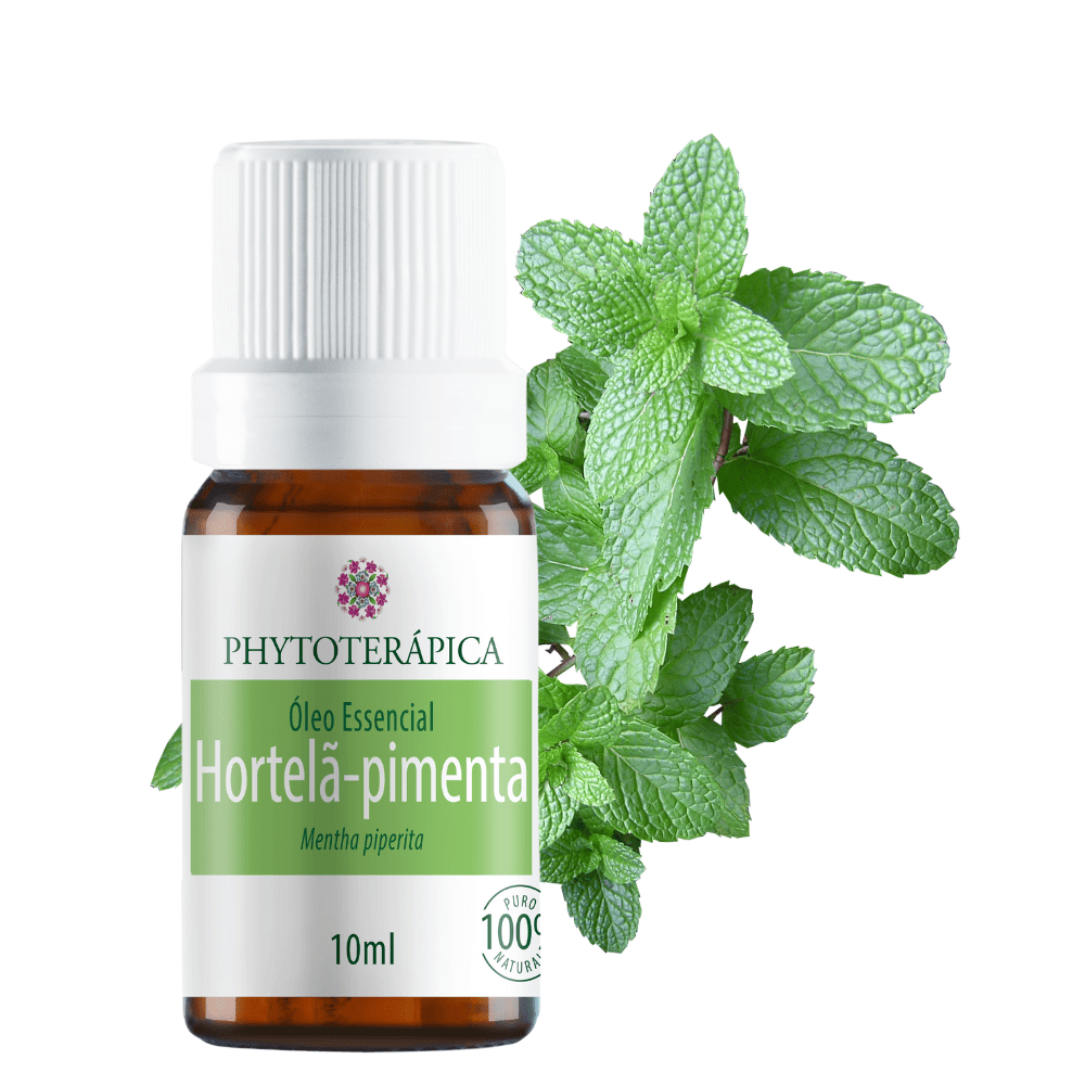 Óleo Essencial de Hortelã Pimenta 10ml - Phytoterápica - Drogaria Sao Paulo
