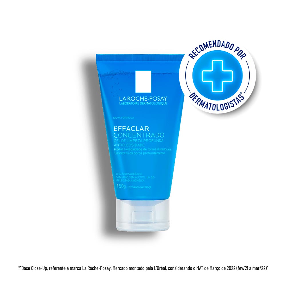 Gel de Limpeza Facial La Roche-Posay Effaclar Concentrado para