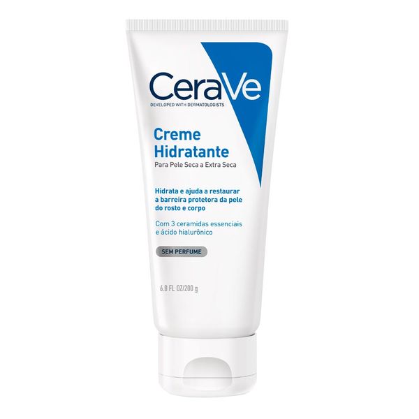 Creme Hidratante para Pele Seca e Extra Seca 48h de Hidratação CeraVe 200g