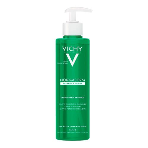 Gel De Limpeza Profunda Vichy Normaderm Para Pele Oleosa 300G