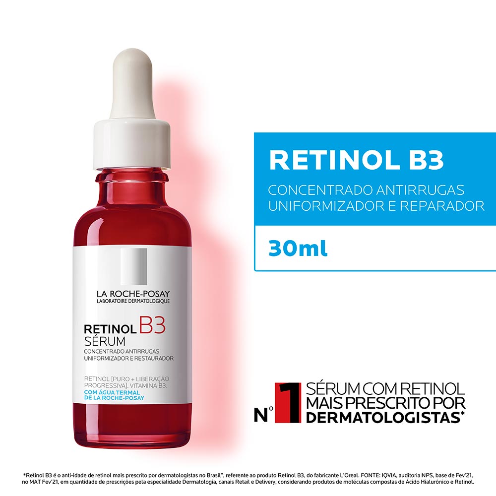 Retinol B3 sérum La Roche Posay - resenha