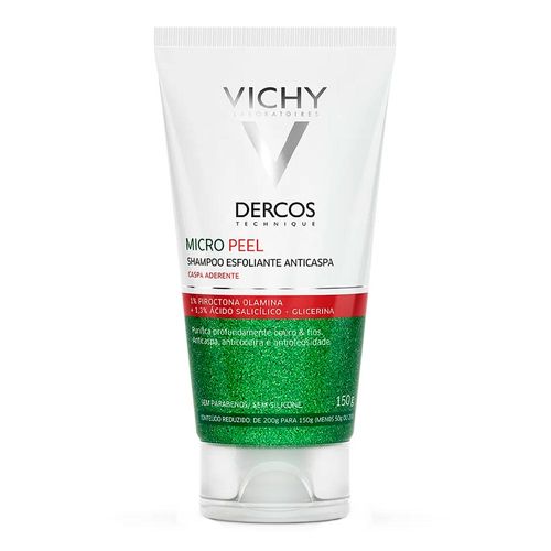 Shampoo Esfoliante Anticaspa Vichy Dercos Micro Peel 150Ml
