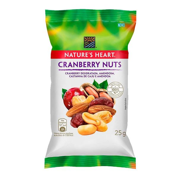 Snack Natures Health Cranberry Nuts 25g