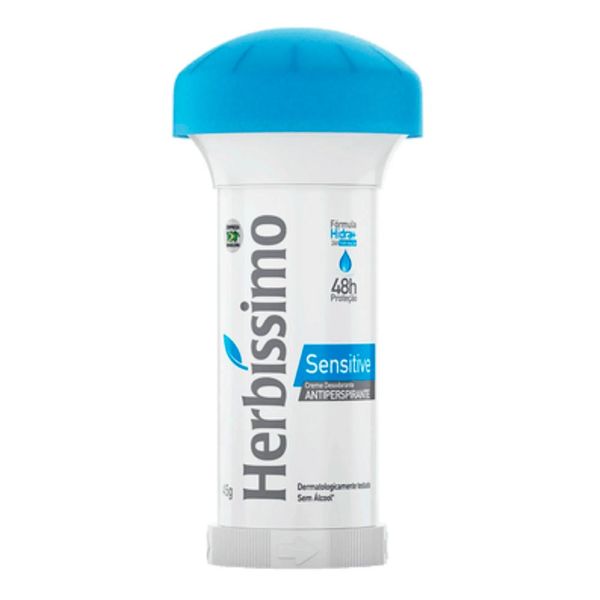 Desodorante em Creme Herbíssimo Twist Sensitive 45g