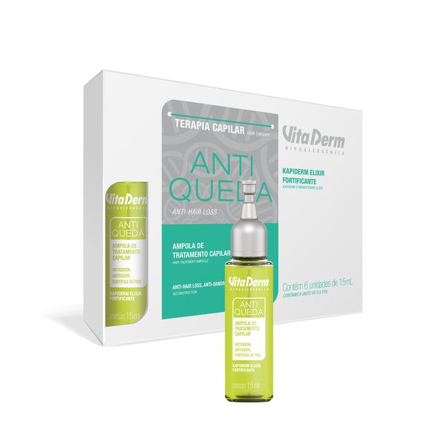 Kapiderm Vita Derm Elixir Fortificante Antiqueda 15ml
