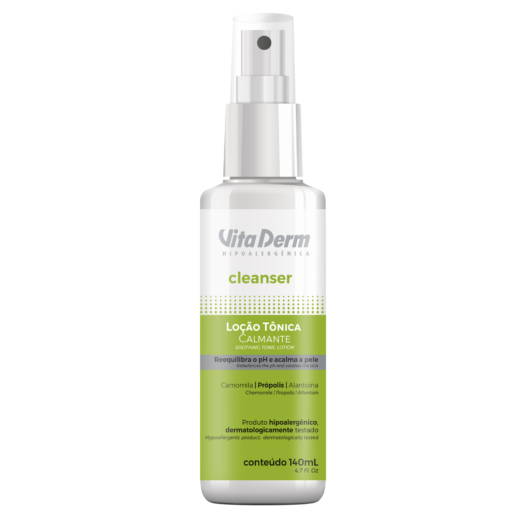 Loção Tônica Calmante Vita Derm Cleanser