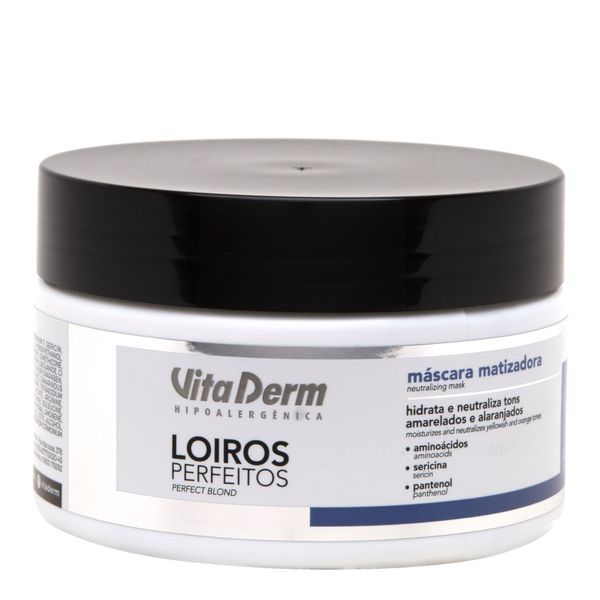 Máscara Vita Derm Matizadora Loiros Perfeitos 220g