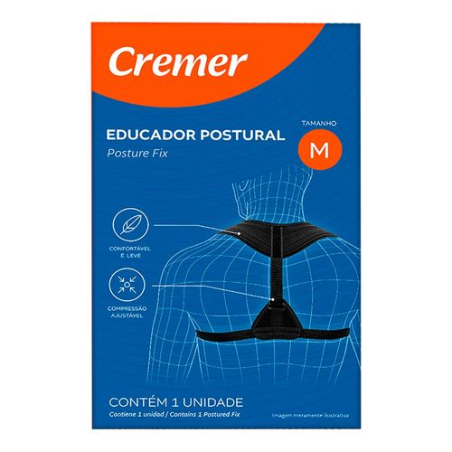807940---Cremer-Educador-Postural-Costas-Tamanho-M-Preto-1-Unidade-1 807940---Cremer-Educador-Postural-Costas-Tamanho-M-Preto-1-Unidade-1
