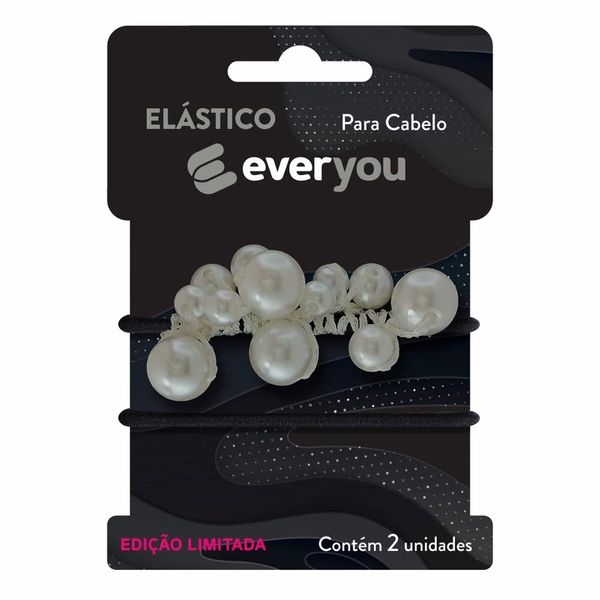 Elástico para Cabelo Ever You Fashin Sortidos 2 Unidades