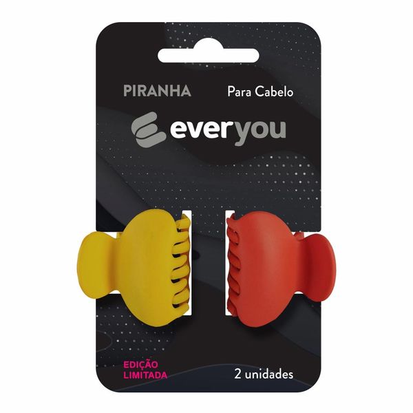 Piranha para Cabelo Ever You Pequena 2 Unidades
