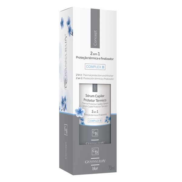 Protetor Térmico Sérum Capilar Concept Giovanna Baby Blue 70ml