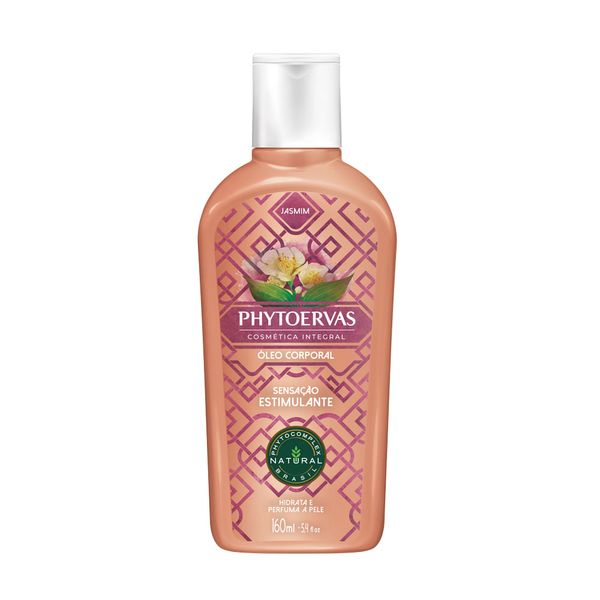 Óleo Corporal Emulsão Para Banho Estimulante Jasmim Phytoervas 160ml