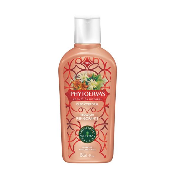 Óleo Corporal Emulsão Para Banho Revigorante Anis Phytoervas 160ml