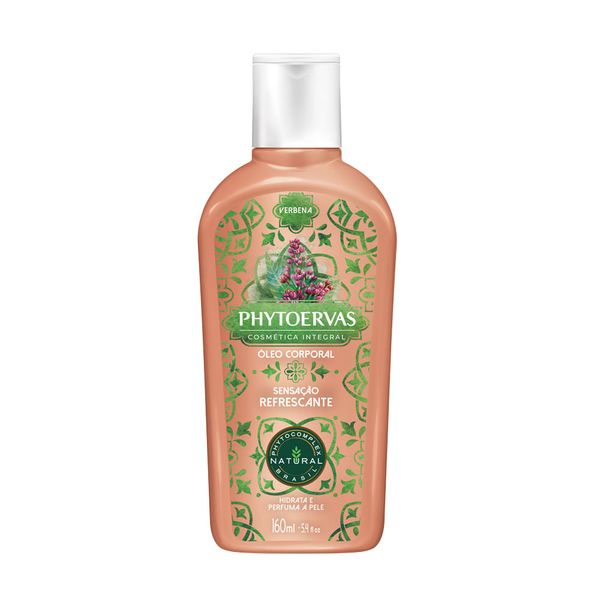 Óleo Corporal Emulsão Para Banho Refrescante Verbena Phytoervas 160ml