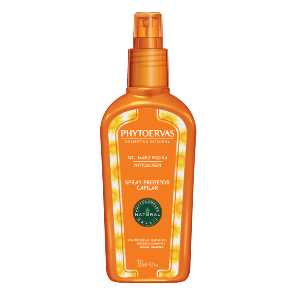 Protetor Capilar Sol, Mar e Piscina Macela e Aquiléia Phytoervas 150ml