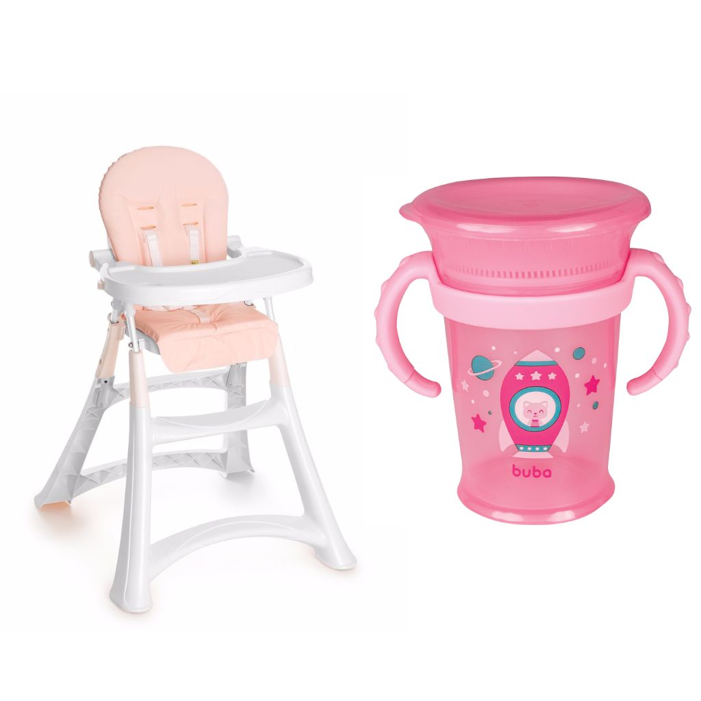 COPO PAIS&FILHOS 280ML ROSA REF:7823
