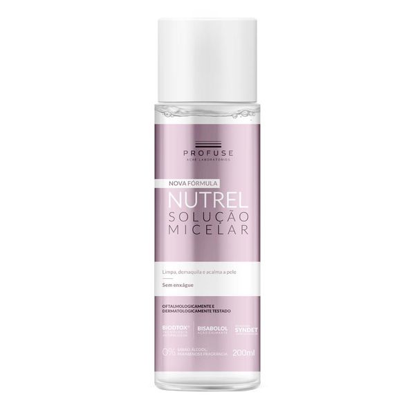 Demaquilante Profuse Nutrel Solução Micelar 200mL