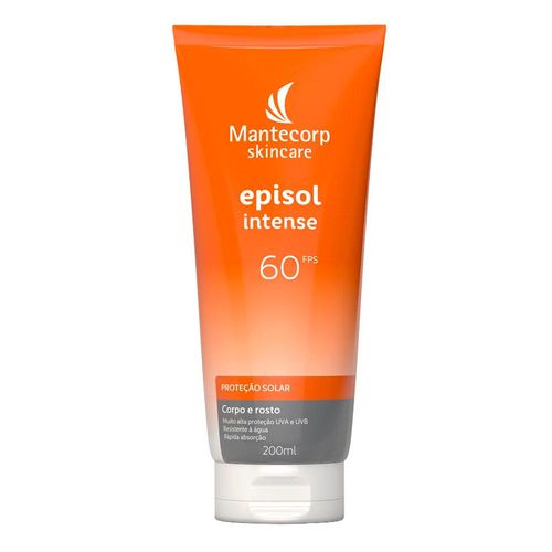 Protetor Solar Corpo E Rosto Episol Fps 60 Intense 200Ml