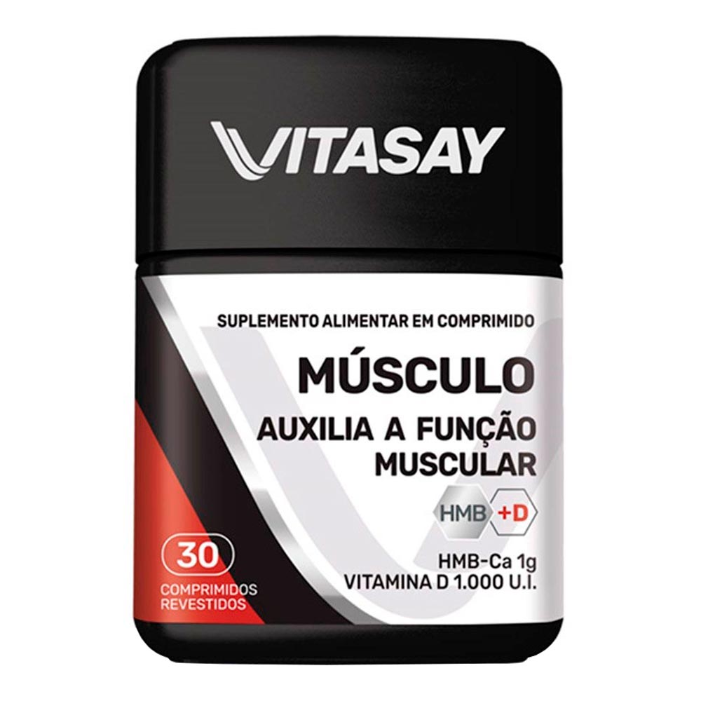 Suplemento Alimentar Vitasay Musculo 30 Comprimidos