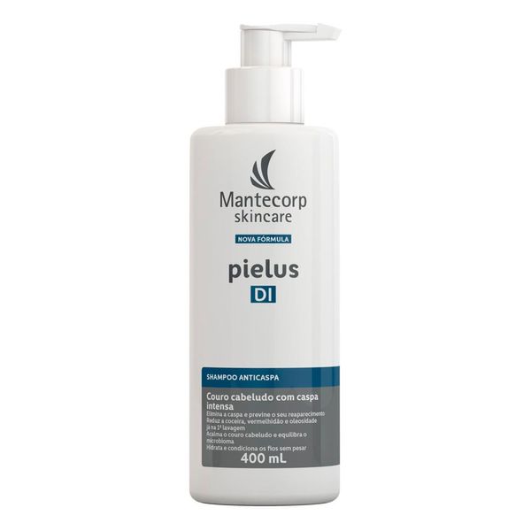 Shampoo Mantecorp Anticaspa Skincare Pielus DI 400ml
