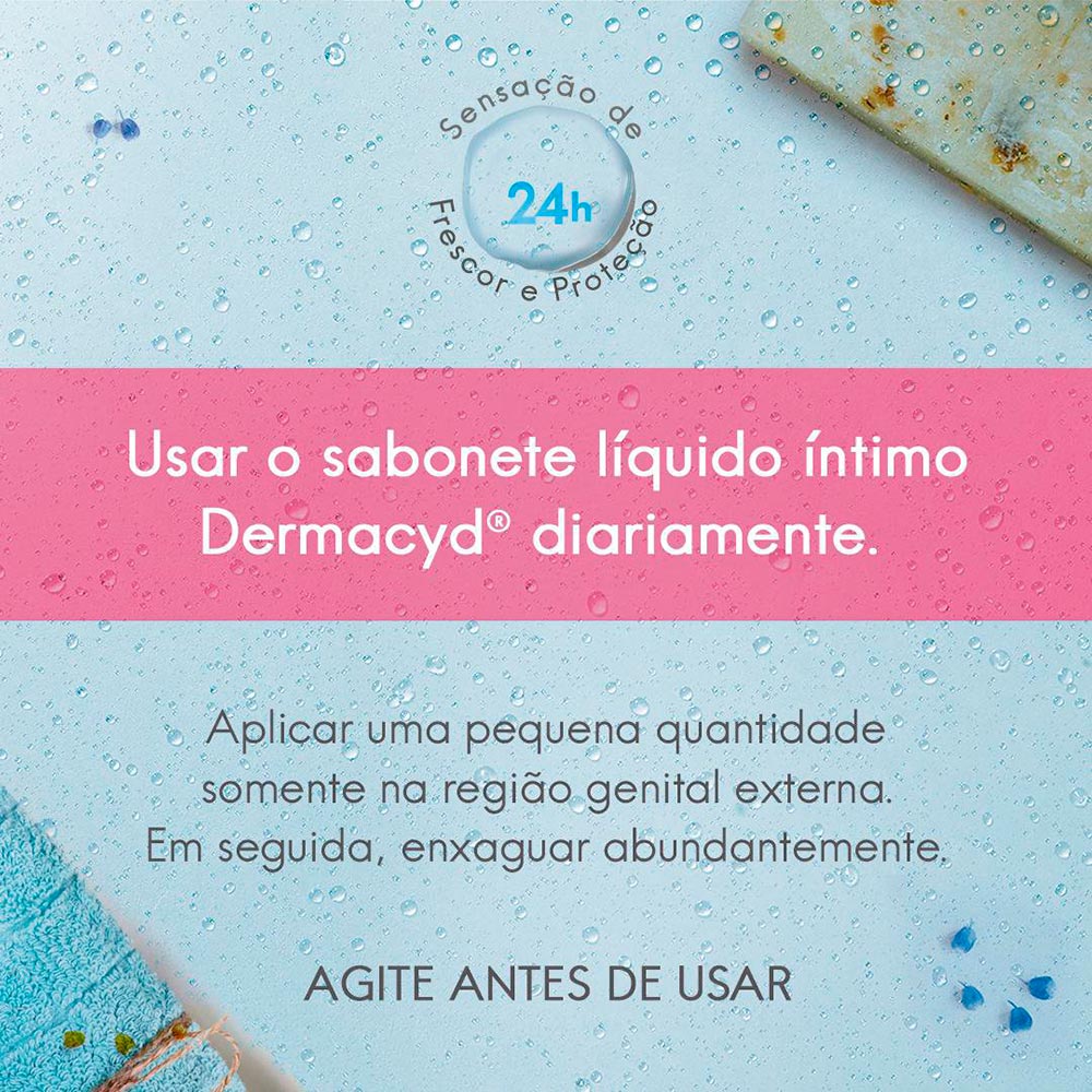 Kit Sabonete Líquido Íntimo Dermacyd Femina 200ml + 100ml - Drogaria ...