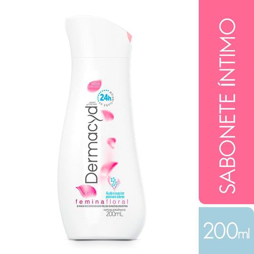 Sabonete Líquido Íntimo Dermacyd Femina 200ml - Drogaria Sao Paulo