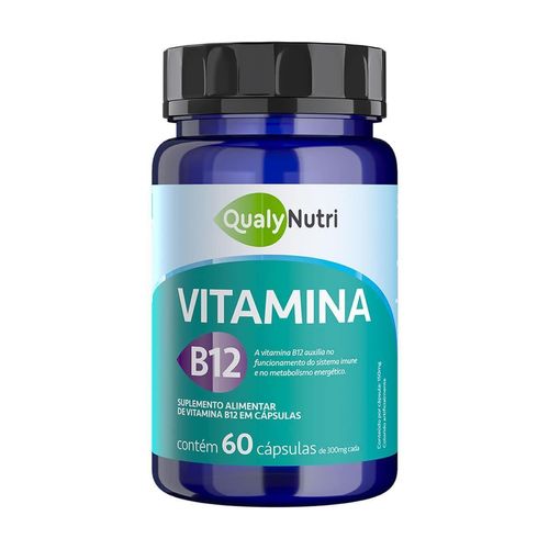 Vitamina B12 C/60 Cápsulas - Qualy Nutri preço