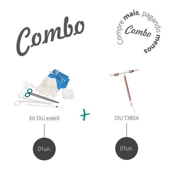 Combo Kit DIU + DIU de Cobre Kolplast