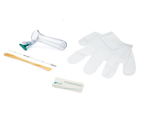 Kit Papanicolaou Completo Descartável Kolplast G - 20 Unid.
