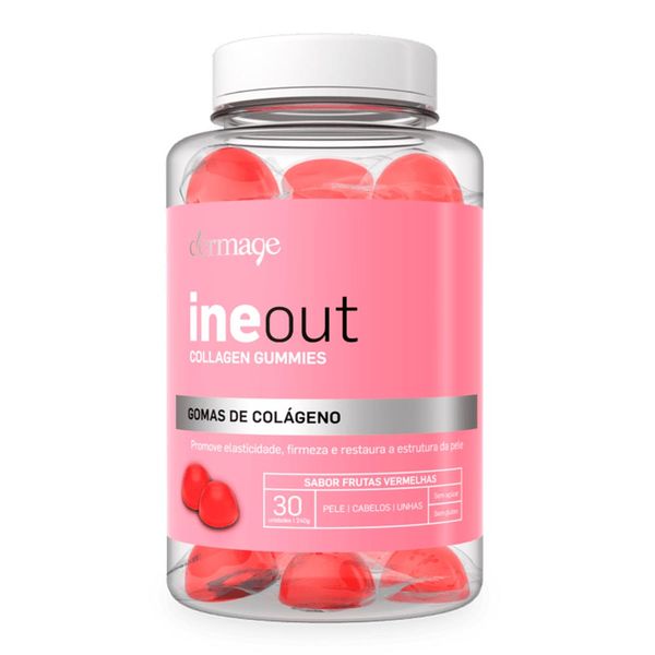 Gomas de Colágeno Dermage Ineout Gummies 30 Unidades