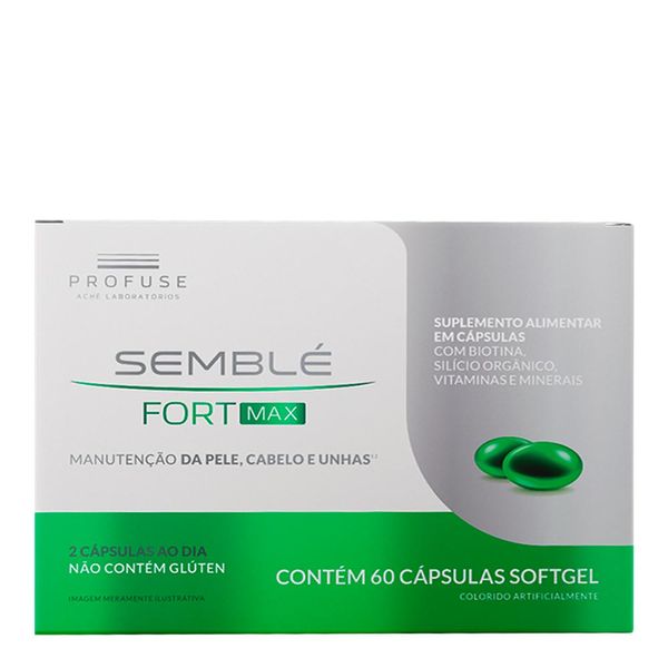 Polivitamínico Profuse Semblé Fort Max 60 Cápsulas