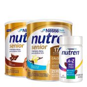 Kit-Nutren-Senior-Suplemento-Alimentar-Sabor-Chocolate-740g--Sup-Alimentar-Baunilha-740g--Sup-Alimentar-Multivitaminico-A-Z-60-Cap